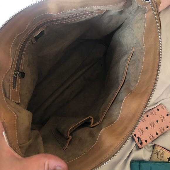 AUTH. MCM Visetos *RARE* Top Handle Top - Picture 2 of 8